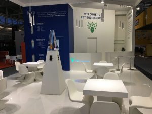 PET Engineering Drinktec 2017 stand allestimenti